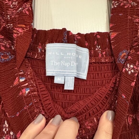 Hill House Garnet Charm Scallop Crinkle Chiffon Ellie Medium - Picture 5 of 6